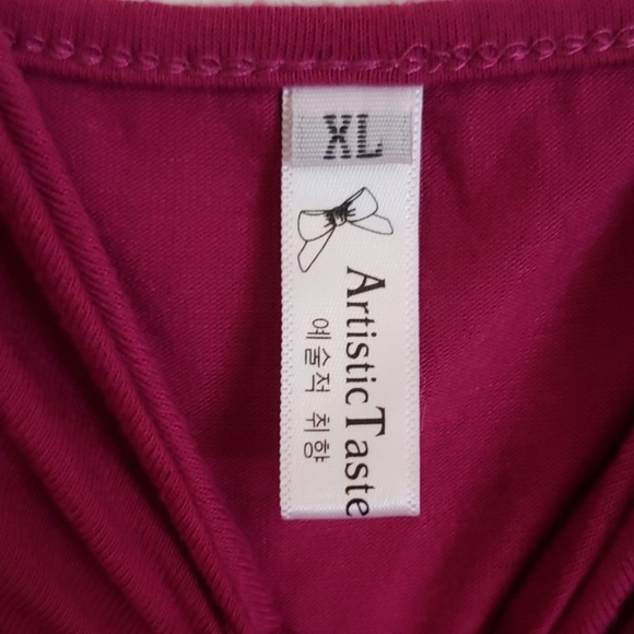 Artistic Taste with lace maroon - Picture 4 of 5